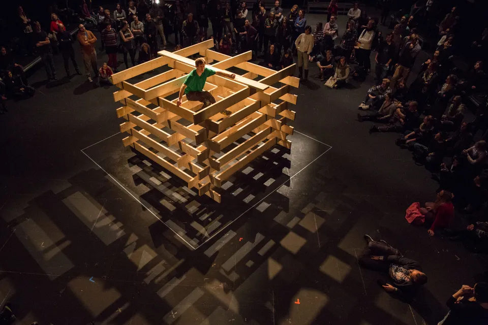 Tanzquartier Wien: SCORES. Philosophy on Stage # 4 (c) eSeL.at
