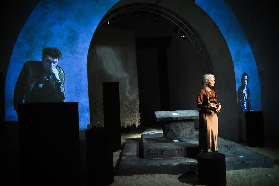 „MEDEA – Alles Gegenwart“ (Regie: Anna L. Krassnigg), Wortwiege, 2024 Foto: Julia Kampicher