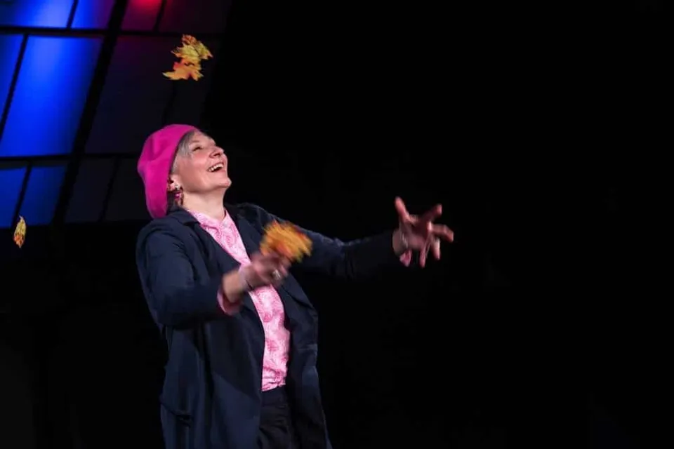 Andrea Schramek in „Kiki van Beethoven“ (Foto: Peter Wohlfarth)