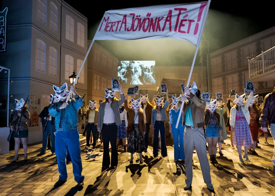 Chor und Statisterie der Oper Graz