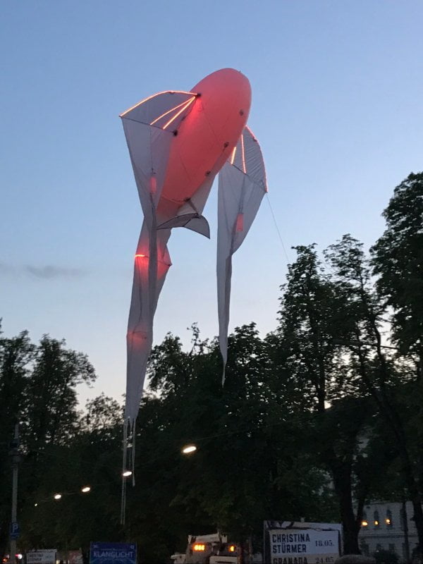 Les Luminéoles, Porté par le Vent (Foto: ECN)