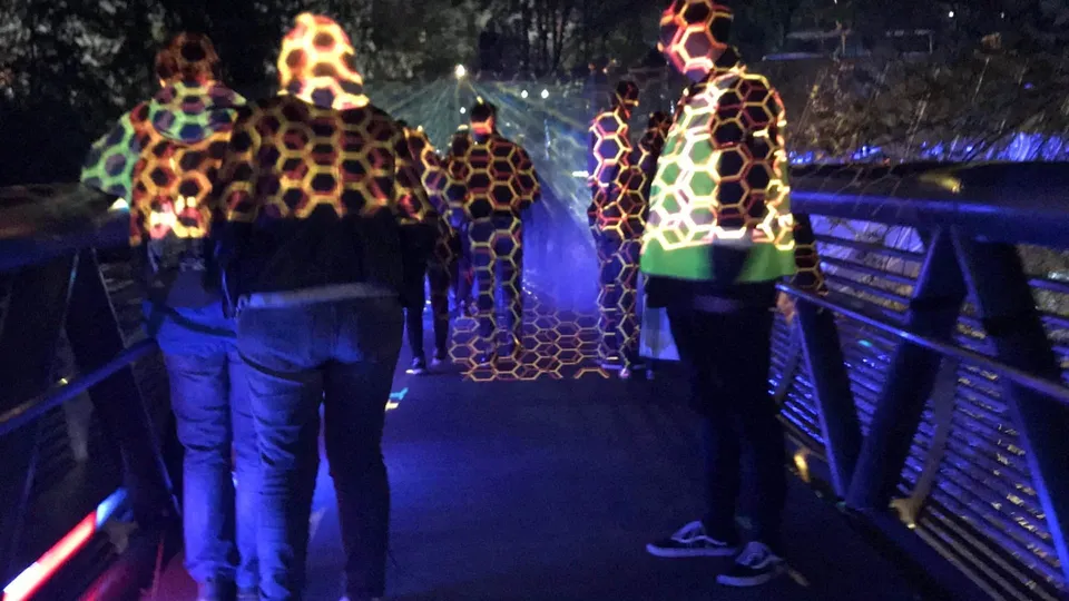 Holographisches Windspiel 3.2, Artificial Owl (Foto: ECN)