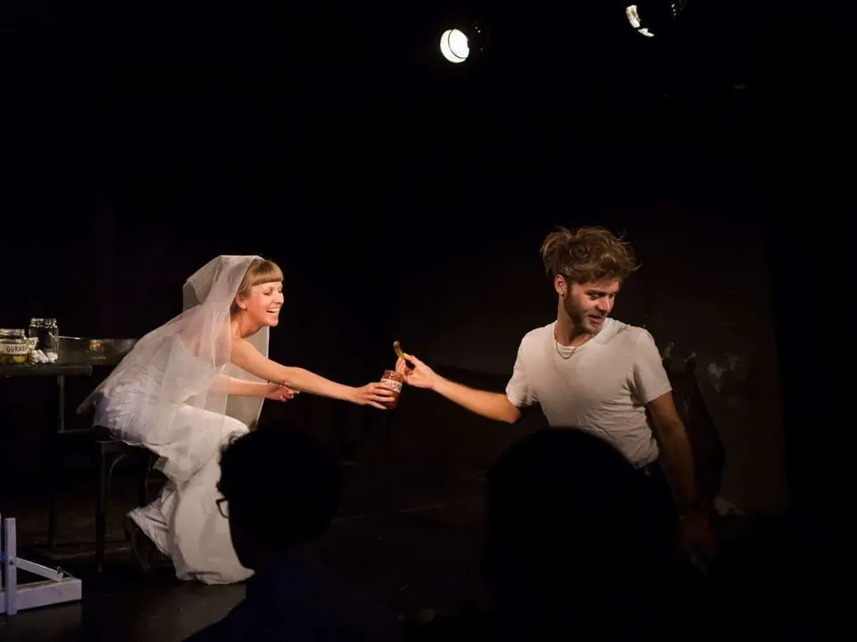 performance „(un)schuldig, 2019 • Foto: Werner Hartinger
