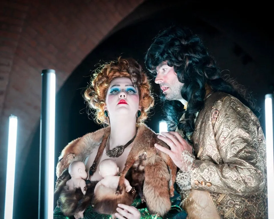 Marija-Katarina Jukić (Herodias), Wilfried Zelinka (Herodes) • © Werner Kmetitsch