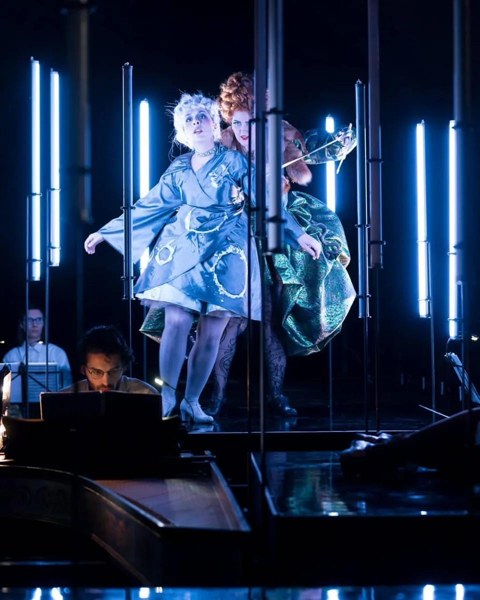 Salomé (Saba Hasanoğlu), Marija-Katarina Jukić (Herodias) – © Werner Kmetitsch