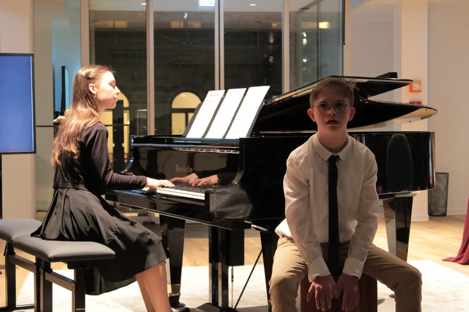 Lukas Bergler, Dorothee Helene Breidler (Foto: Klavierhaus Fiedler)