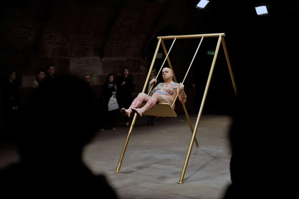 Franko B: "I'm Thinking of You" (Foto: Hugo Glendinning)