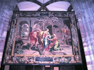 Tapisserie Heimsuchung Marias (Foto: MP)