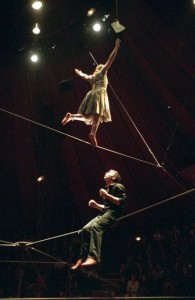 La vie est un numéro de funambule