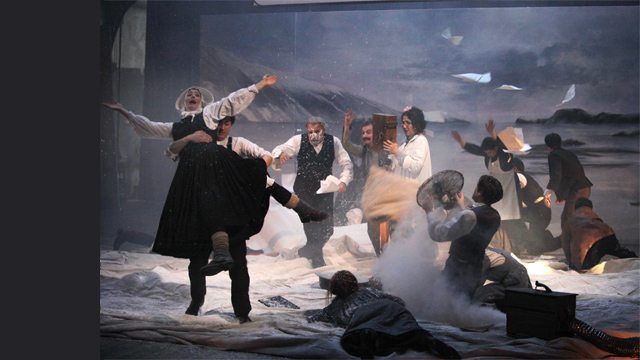 Eine großartige Bühne für den Stummfilm