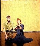 Lukas Wurm und Anne Kulbatzki in Maggie T. auf der Bühne