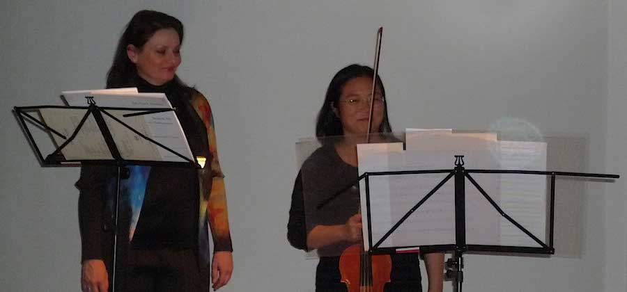 Zwei Stimmen – Zeitgenössisches im Keller