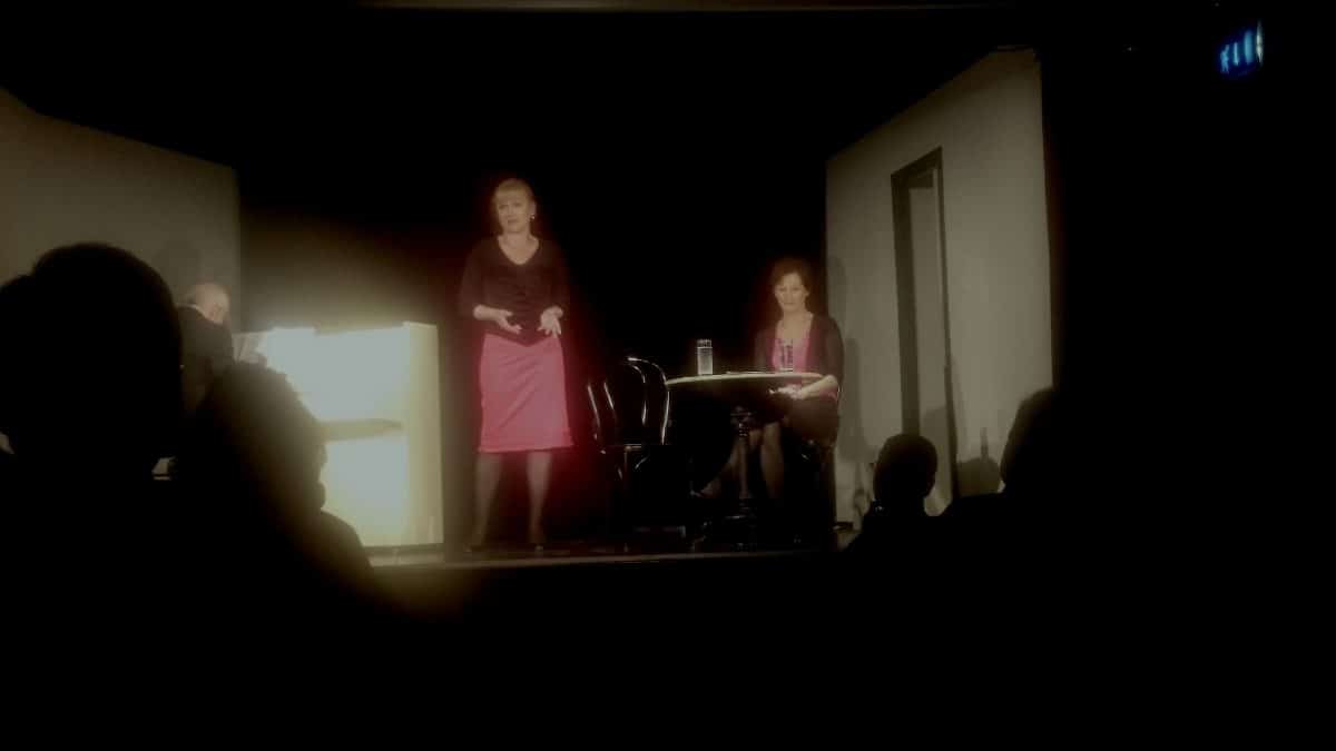 Ofenböck und Colin in der Tribüne (c) European Cultural News