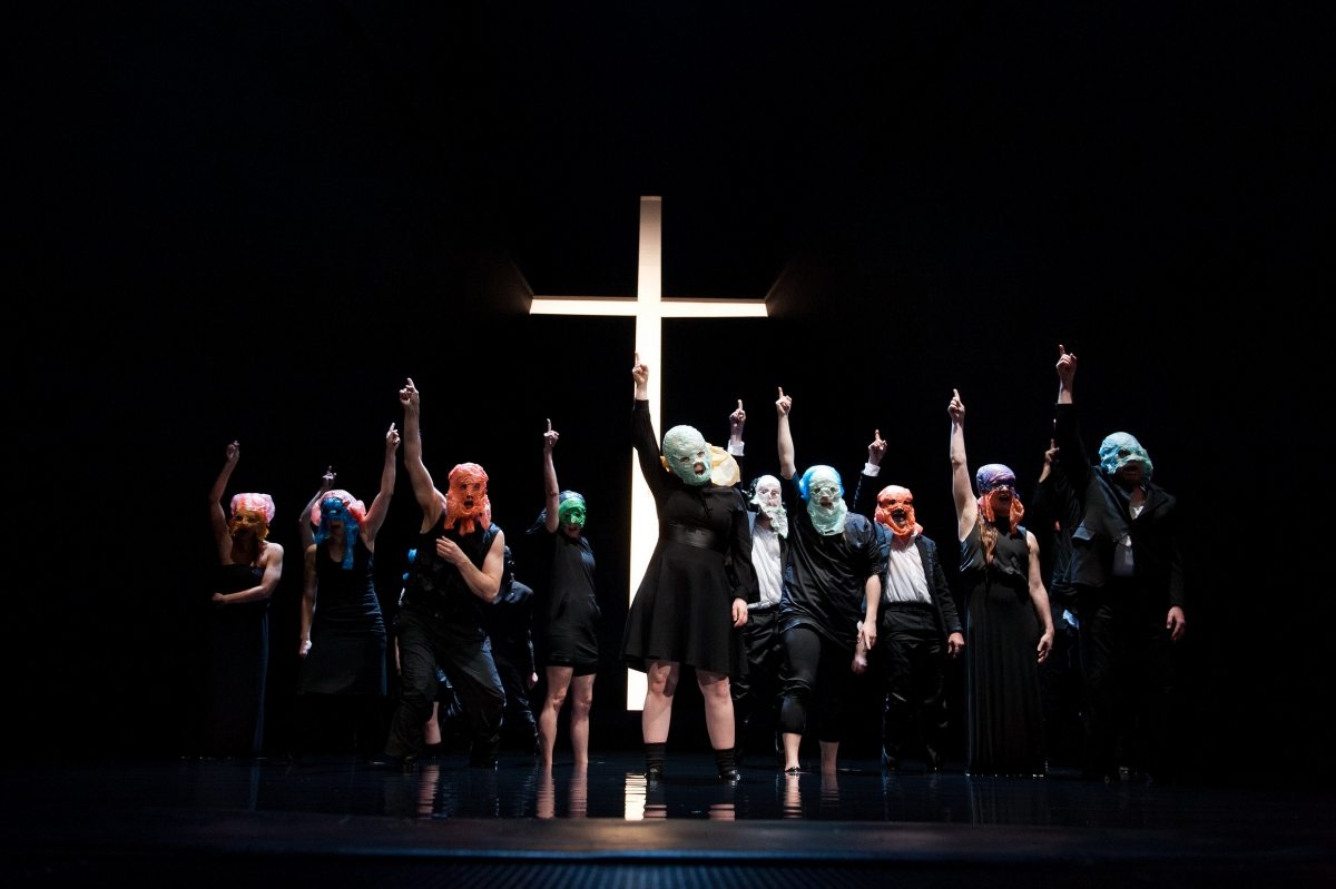 Theater, das Schmerzen verursacht