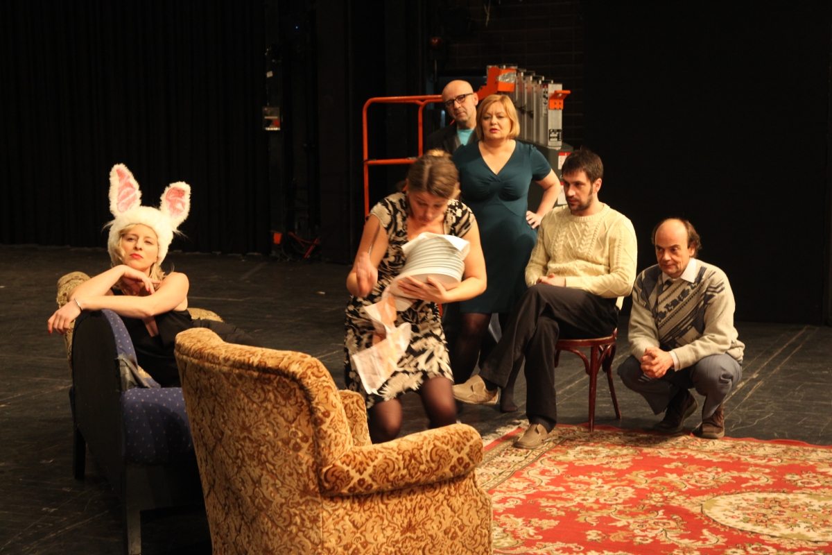 "Galeb/Die Möwe" von Tschechow in einer Inseznierung von Bobo Jelčić (c) Mara Bratoš/ZKM