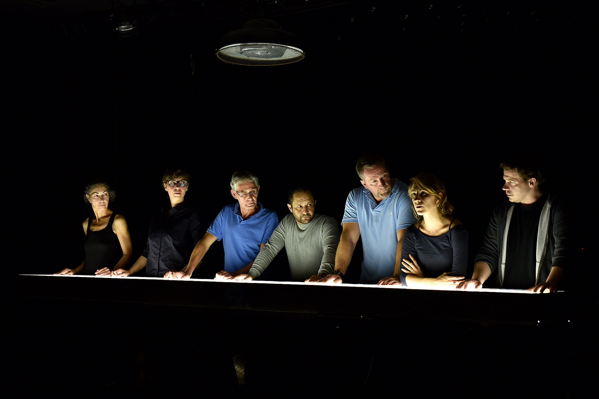 Nachtschicht von Jessica Glause und Wiener Nachtarbeiter-innen - Regie Jessica Glause © Alexi Pelekanos / Volkstheater