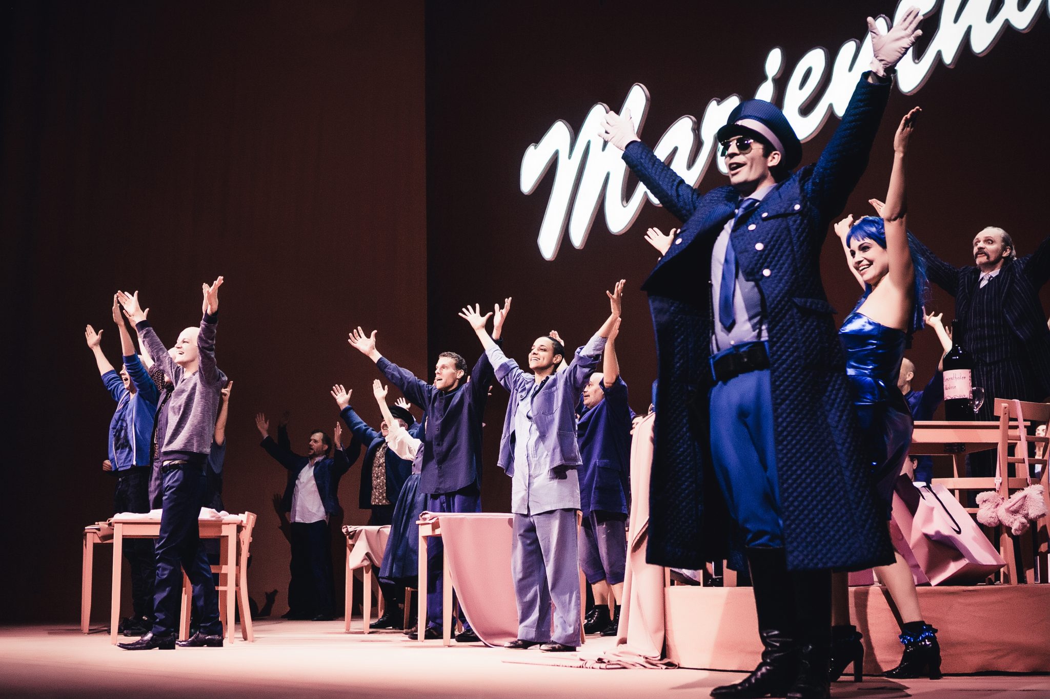 Der Marienthaler Dachs von Ulf Schmidt - Regie Volker Lösch (c) Volkstheater Wien
