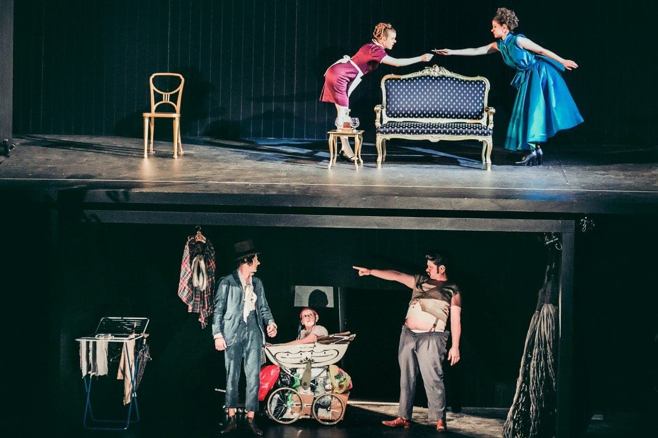 Zu ebener Erde und erster Stock von Johann Nestroy - Regie Susanne Lietzow © www.lupispuma.com / Volkstheater