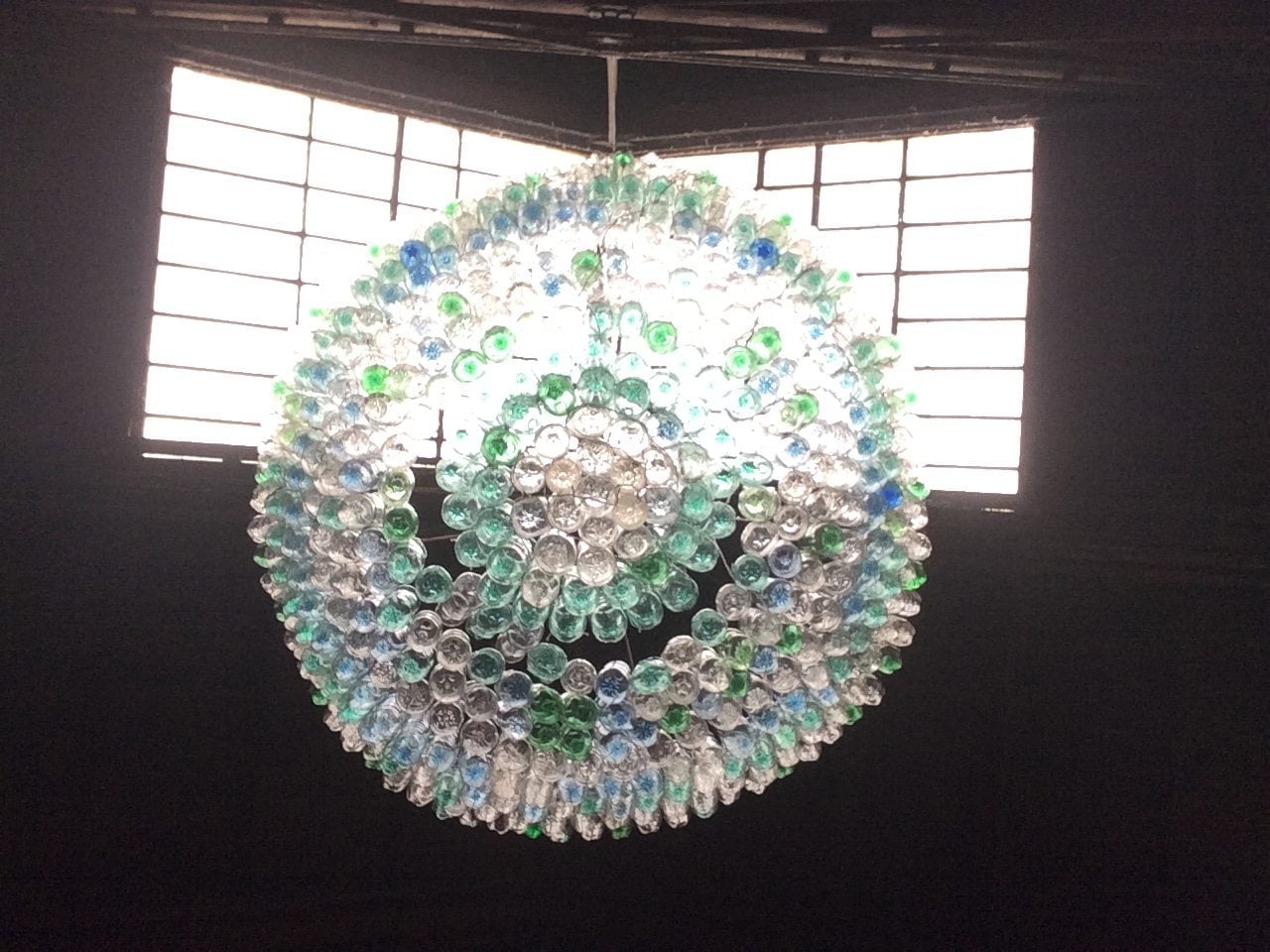 Flaschenlampe