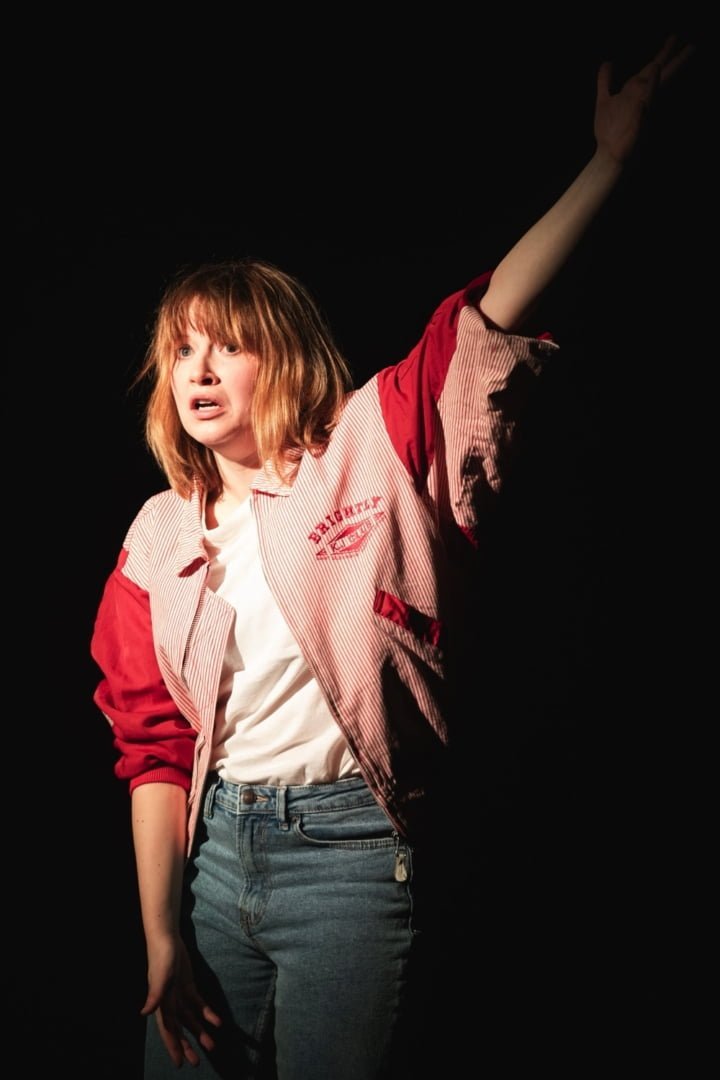 Marlene Hauser in "Die Party" im Schauspielhaus Graz (Foto: Lex Karelly)